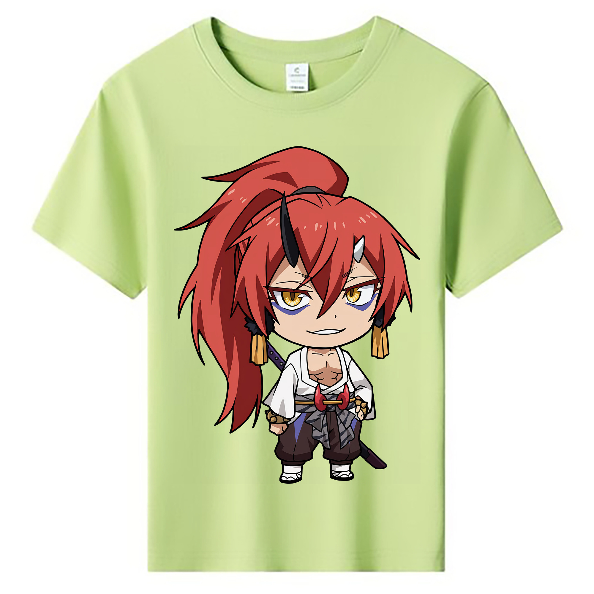 （画像用） 転スラ Regarding Reincarnated to Slime 綿100％キッズTシャツ（フロントプリント）
